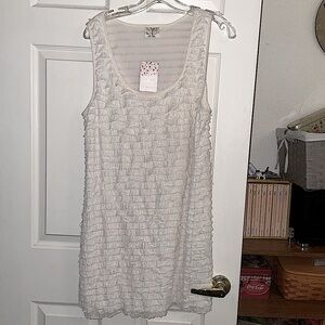 Free People layered (light shimmer) dress sz large